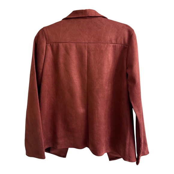 Women’s Long Sleeve Open Front Jacket - Picture 5 of 6